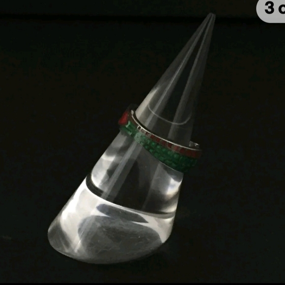 GUCCI G Logo Silver 925 Ring ISO sz:51  /9S0169 - Picture 5 of 6